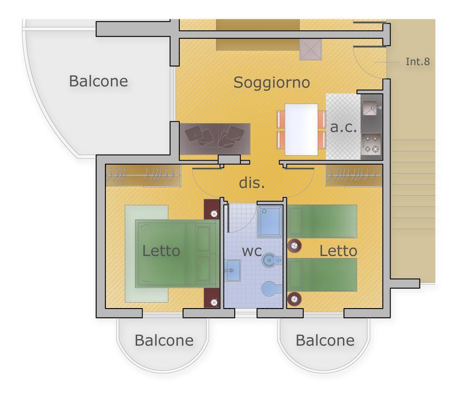 Il Ventaglio Apartment Martinsicuro Exteriör bild